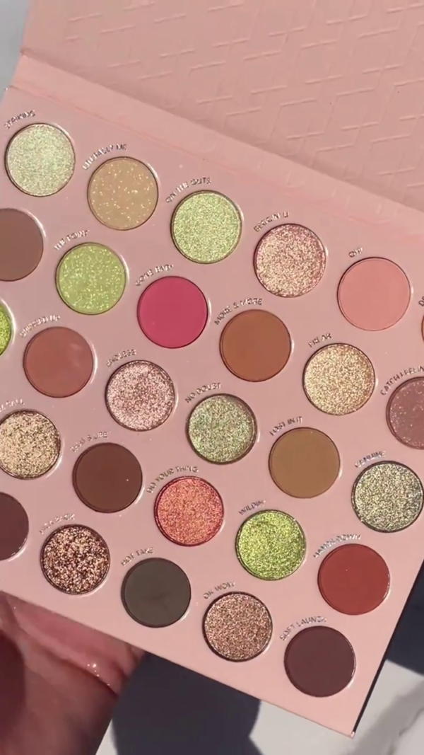 Literally Me x Gone Bad Eyeshadow Palette – 30 Bold & Shimmery Shades for Striking Looks, From Soft Launch to Full Glam with Kick Back Vibes
