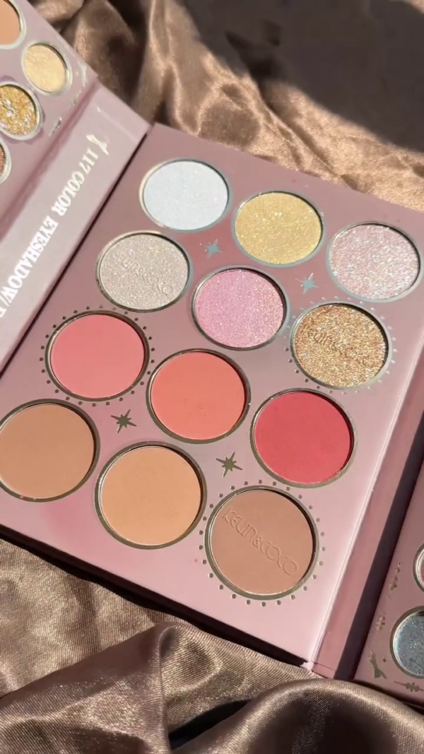 117-Color All-in-One Eyeshadow and Face Palette with Matte, Shimmer, and Glitter Shades for Professional and Everyday Glam Looks - Image 2