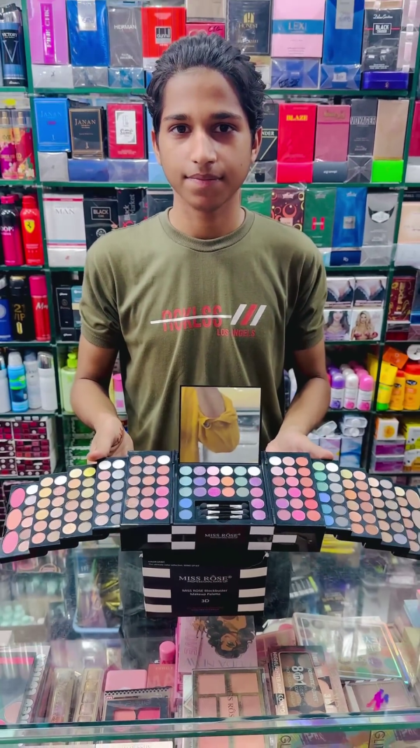 Vibrant 3D Multi-Color Eyeshadow Palette – Stunning Shades for Every Look in One Complete Set - Image 2