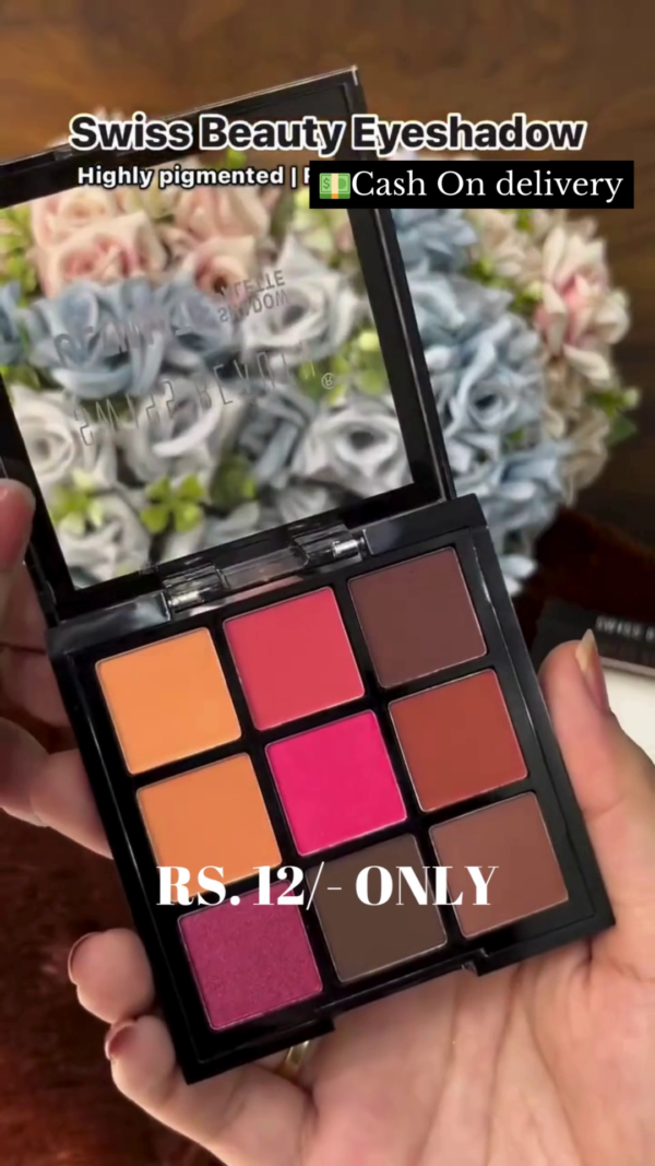 Eyeshadow Palette – Highly Pigmented Shades for Stunning Eye Looks | Cash On Delivery Available - Image 2