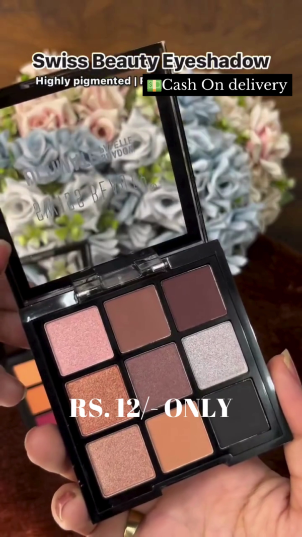 Eyeshadow Palette – Highly Pigmented Shades for Stunning Eye Looks | Cash On Delivery Available - Image 3