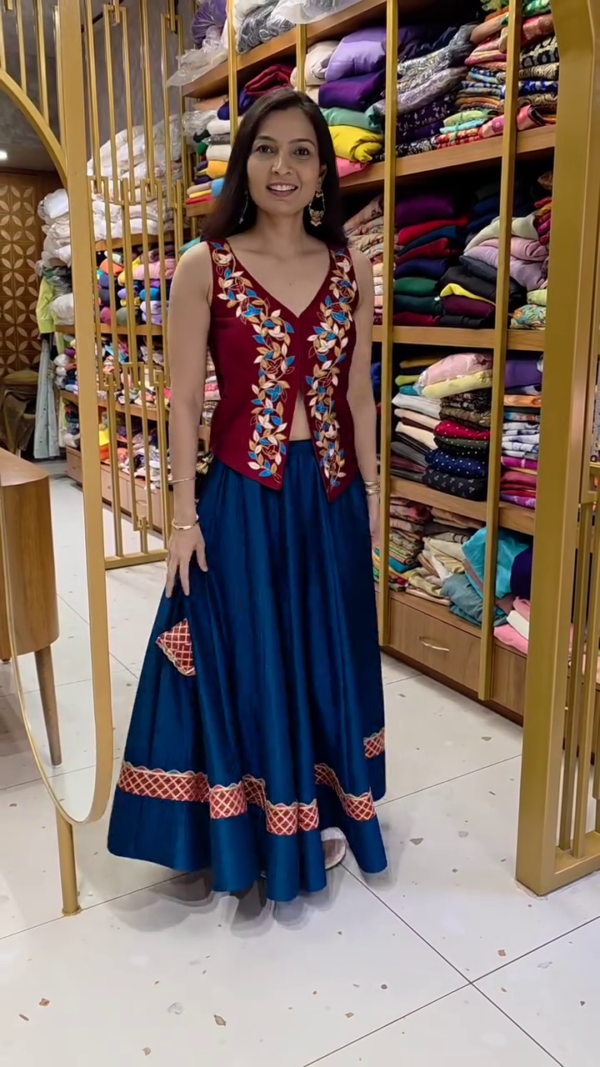 Trendy Ethnic & Indo-Western Collection – Embroidered Lehengas, Designer Suits & Fusion Sarees for Festive Glam - Image 2
