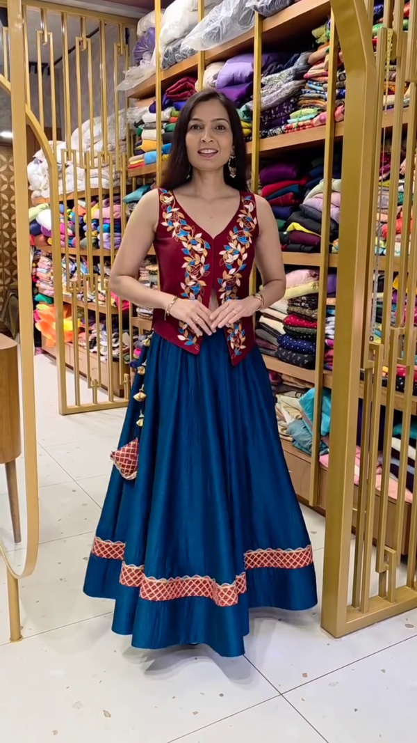 Trendy Ethnic & Indo-Western Collection – Embroidered Lehengas, Designer Suits & Fusion Sarees for Festive Glam