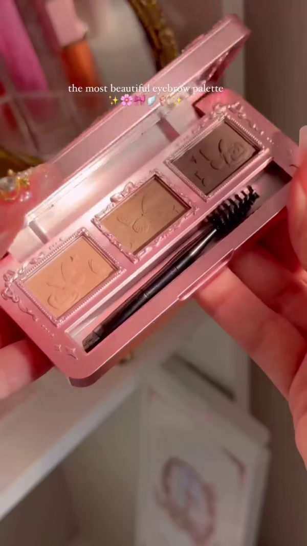The Most Beautiful Eyebrow Palette – Featuring Soft, Blendable Shades for Perfectly Sculpted Brows. Comes with a Brush for Easy Application and Precise Definition. - Image 2