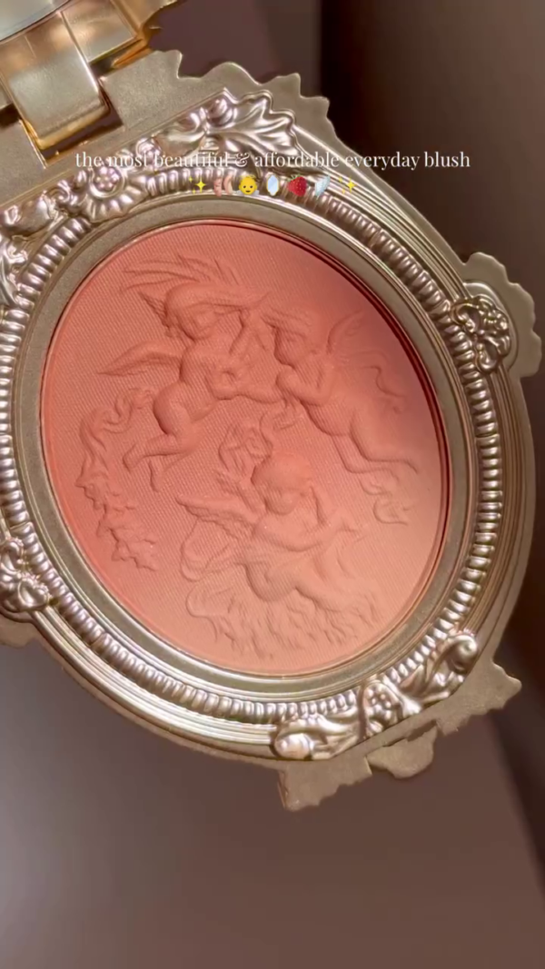 Most Beautiful & Affordable Everyday Blush – Soft Peachy Pink with a Gorgeous Angelic Design, Perfect for Natural and Radiant Cheeks - Image 2