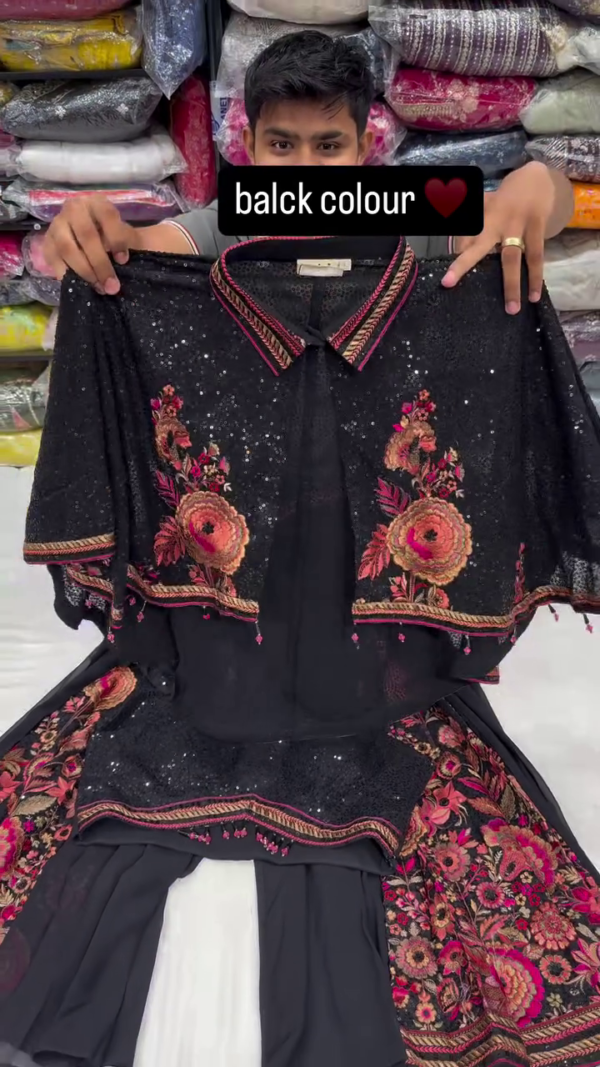 Stylish Ethnic & Partywear Collection – Embroidered Kurtis, Co-ord Sets, Lehenga Cholis & Sequined Floral Designs