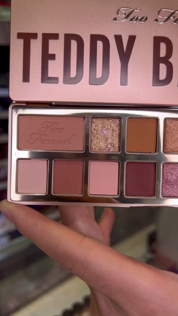 Too Faced Teddy Bare: A Cozy Collection of Warm Neutrals and Sultry Pinks for Every Mood" - Image 2