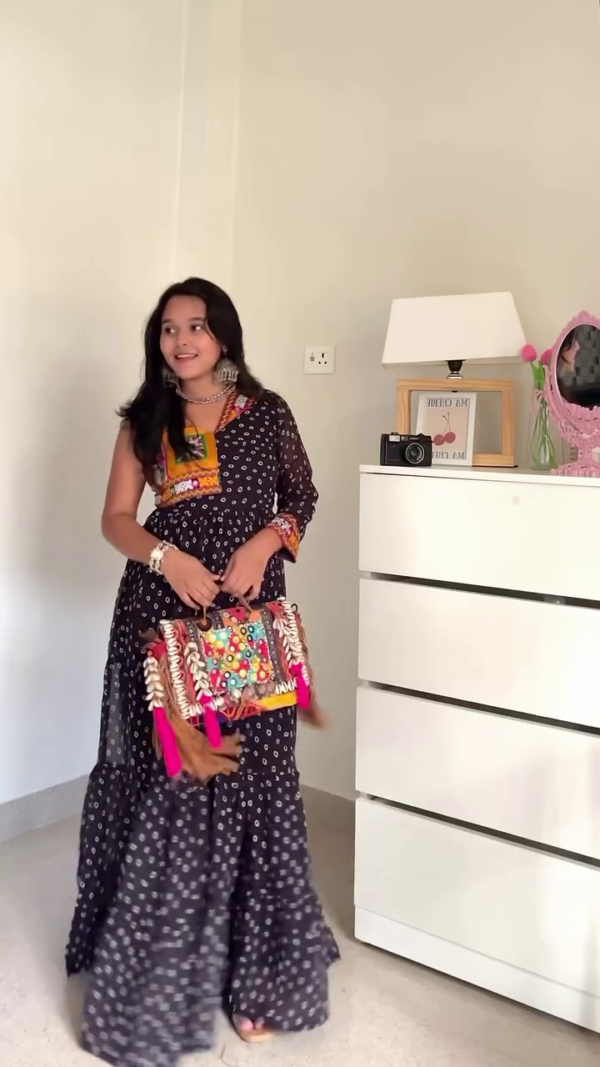 Bohemian & Vibrant Anarkali Dresses with Colorful Dupattas – Perfect for Casual Festive Occasions, Traditional Celebrations, and Day-to-Night Wear. - Image 2