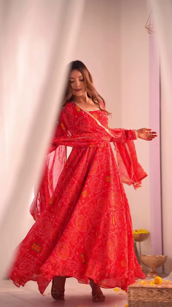 Graceful kurtis and Anarkalis in soft fabrics with delicate embroidery and rich colors. Perfect for festive looks and timeless everyday elegance.