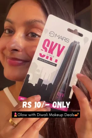 Mars Sky Liner – Intense Black Waterproof Liquid Eyeliner for Precise, Long-Lasting Eye Definition