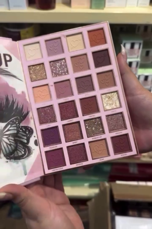 All-in-One Face Palette – 24 Richly Pigmented Eyeshadows