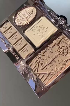 Oil-Free Makeup Kit – Cute Fruit-Themed Tin Box