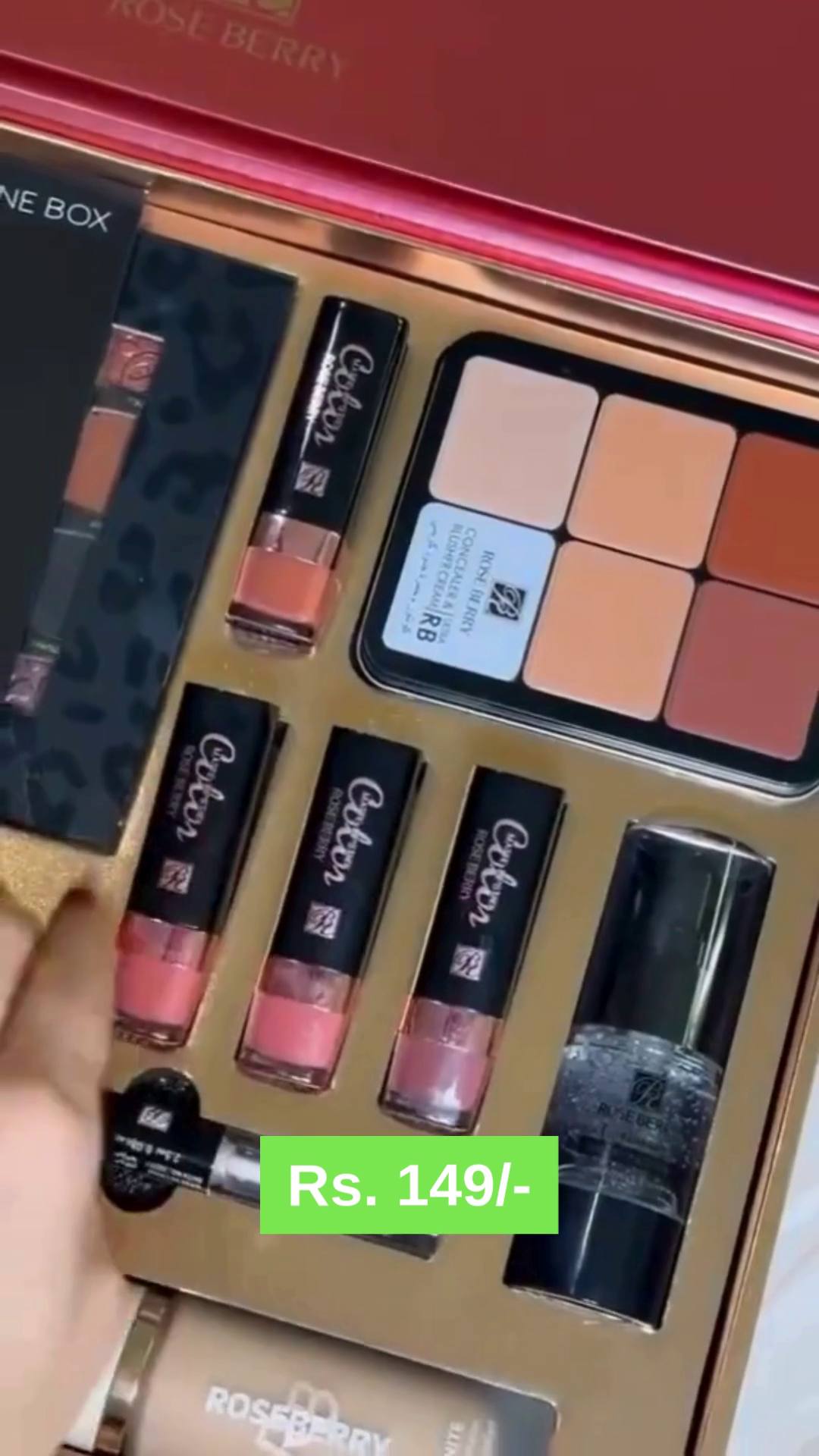 Satin Makeup Kit – Romantic Pink Palette