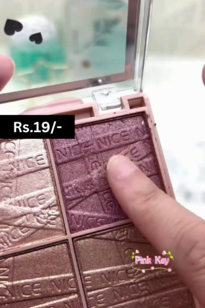 Travel-Friendly Eyeshadow Palette — Matte & Shimmer Finishes