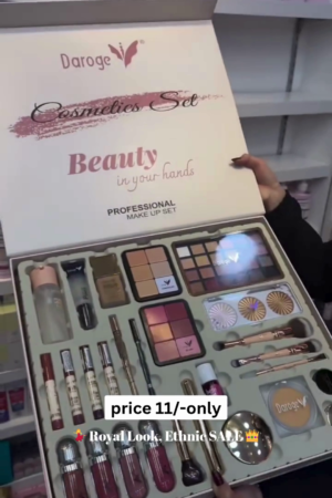 All-in-One Premium Makeup Kit for Women with Complete Face, Eye, and Lip Essentials, Long-Lasting Formulas