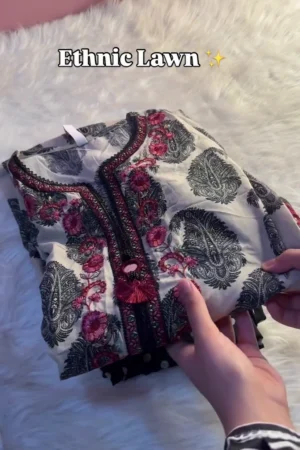 White Kurti for Women – Soft Cotton/Rayon Straight Fit Kurta with Stylish Neckline & 3/4th Sleeves, Perfect for Daily Wear, Office, College & Casual Outings