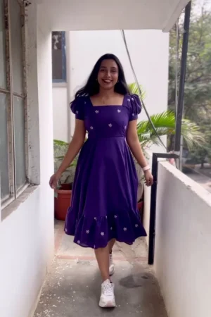 Stylish One-Piece Dress for Women | Trendy Casual & Party Wear Outfit | Comfortable Daily Wear Dress