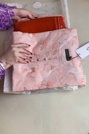 Beautiful Teal Georgette Saree with Floral Embroidery and Designer Blouse