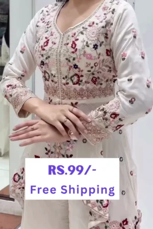 Elegant White Palazzo Pair for Women & Girls | Soft Comfortable Fabric | Stylish Ethnic & Casual Wear Bottom | Perfect for Kurti, Tops & Daily Outfits