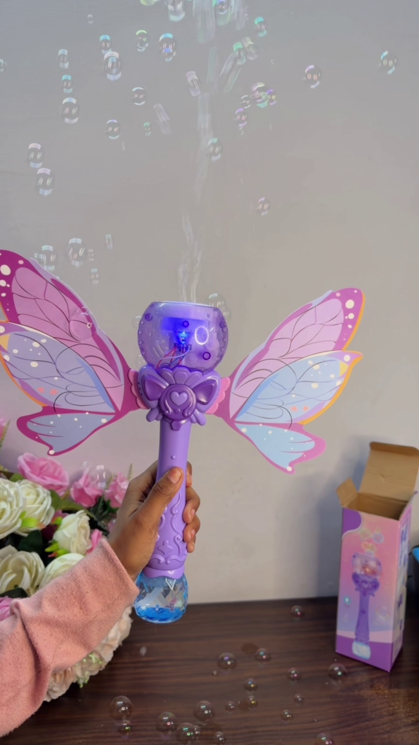 Kids Bubble Maker Toy with Butterfly Design | Automatic Bubble Blower | Fun Outdoor & Indoor Play Toy for Children