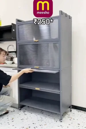 Modular Kitchen Storage Box – Durable Food Storage Container with Secure Lid for Organizing Grains, Pulses, Snacks, and Dry Ingredients