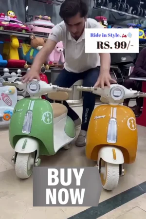 TurboZoom Mini Toy Bike for Kids | Stylish Play Bike with Free-Roll Wheels & Eye-Catching Design