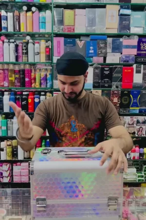 ProGlam Ultimate Makeup Kit with Multi-Shade Eyeshadows, Lip Colors, Blush & Face Powders, Built-In Mirror and Compact Travel-Ready Design