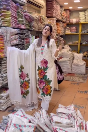 Elegant White Kurti for Women | Stylish Straight-Cut Ethnic Kurta with Minimal Design | Soft & Breathable Daily Wear, Office & Festive Outfit