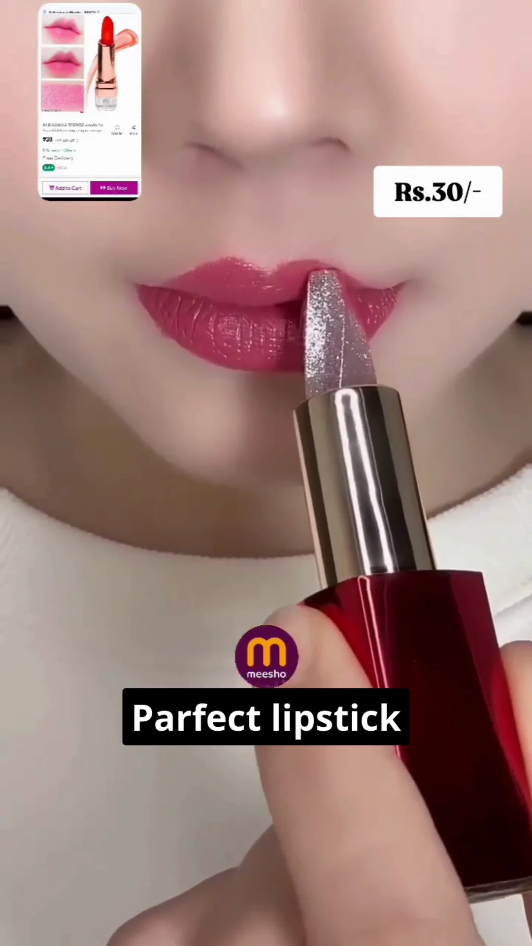 lue Heaven Get Matte Lipstick | Soft Matte Finish and Lightweight Formula | Intense Pigment | Long-Lasting Lipsticks For Women | 101R| 4gm - Image 2