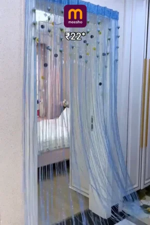 Shaped Polyester String Door Curtain
