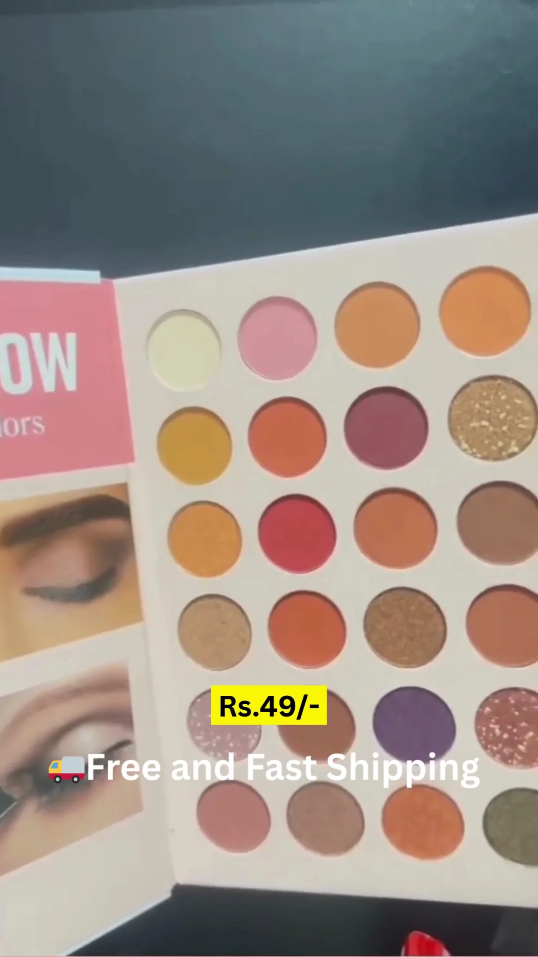 Beauzy 5 in 1 Makeup Book | 5-Layer Foldable Palette | 48 Eyeshadow Shades, 6 Highlighters, 6 Blushers, 12 Lip Colors, 3 Concealers & 3 Eyebrow Powders | Multi-Use Professional Makeup Palette (Flower Edition) | Outer Packaging May Vary