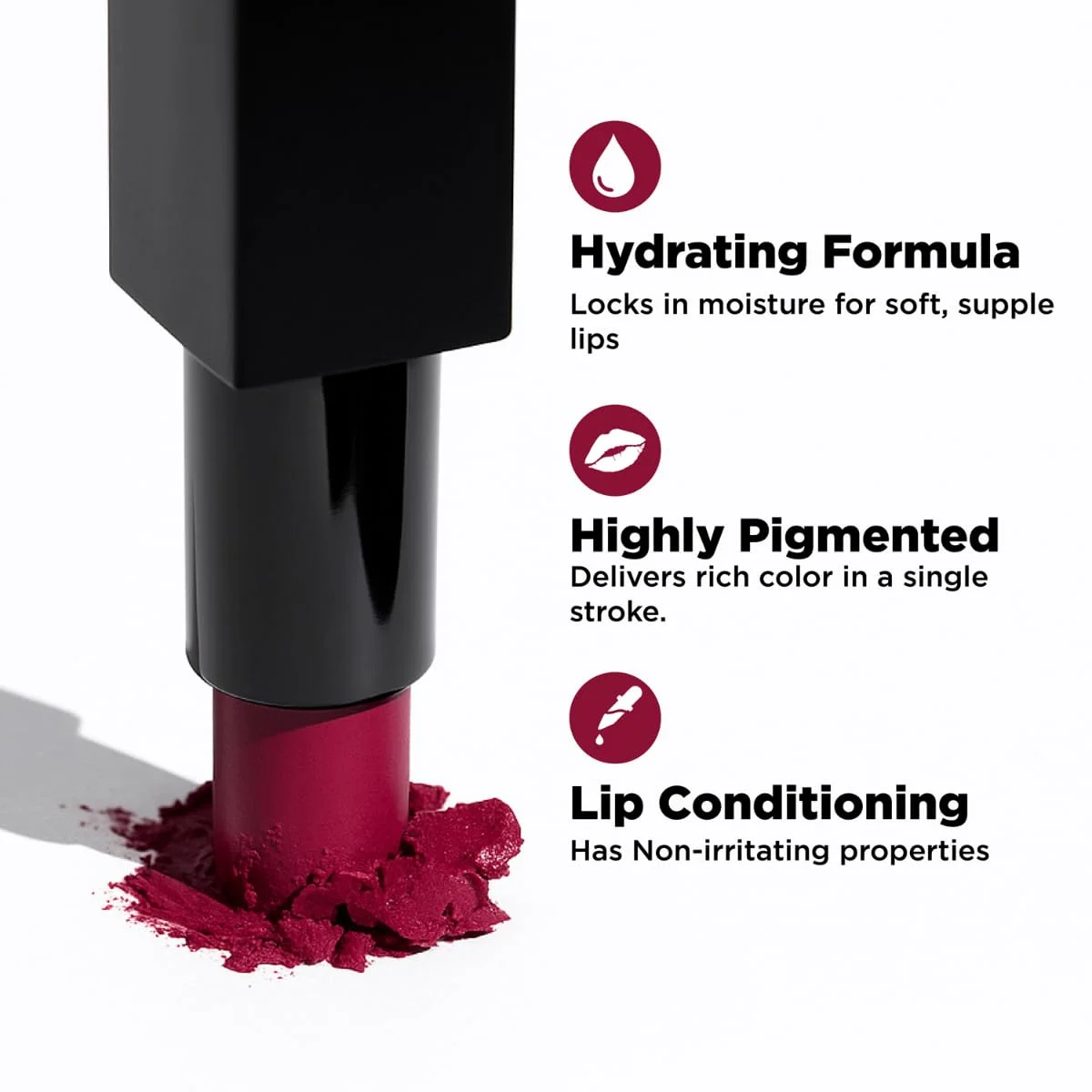 Blue Heaven Get Matte Lipstick | Soft Matte Finish and Lightweight Formula | Intense Pigment | Long-Lasting Lipsticks For Women | 202M| 4gm - Image 2