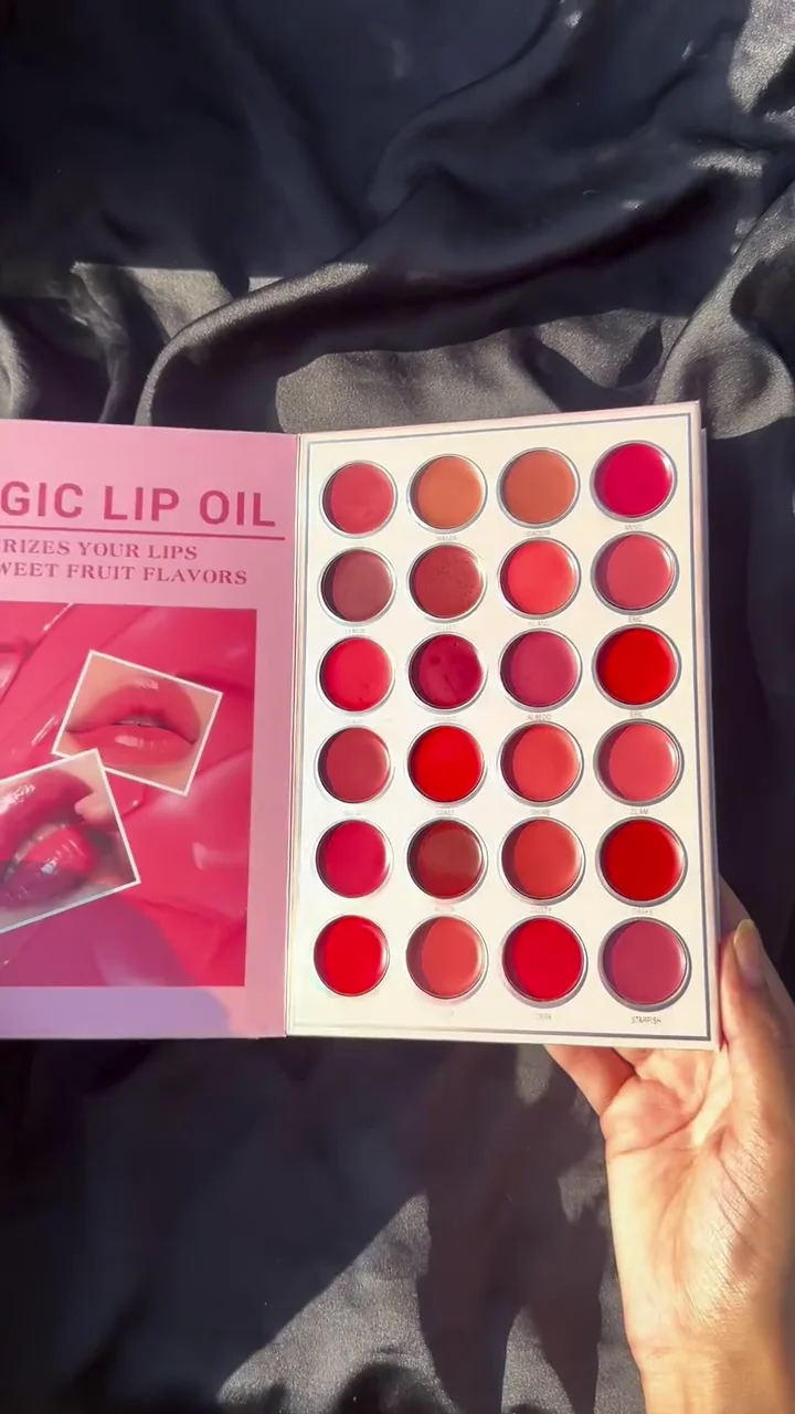 JAMES CHARLES All-in-One Makeup Book, Foldable Palette, Multi Shades, Contour, Blush, Highlight, Eyeshadow with Lipstick (Pink)