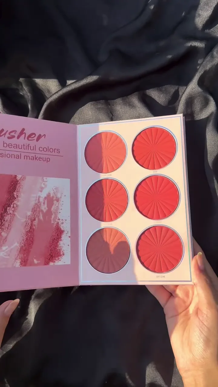 JAMES CHARLES All-in-One Makeup Book, Foldable Palette, Multi Shades, Contour, Blush, Highlight, Eyeshadow with Lipstick (Pink) - Image 2