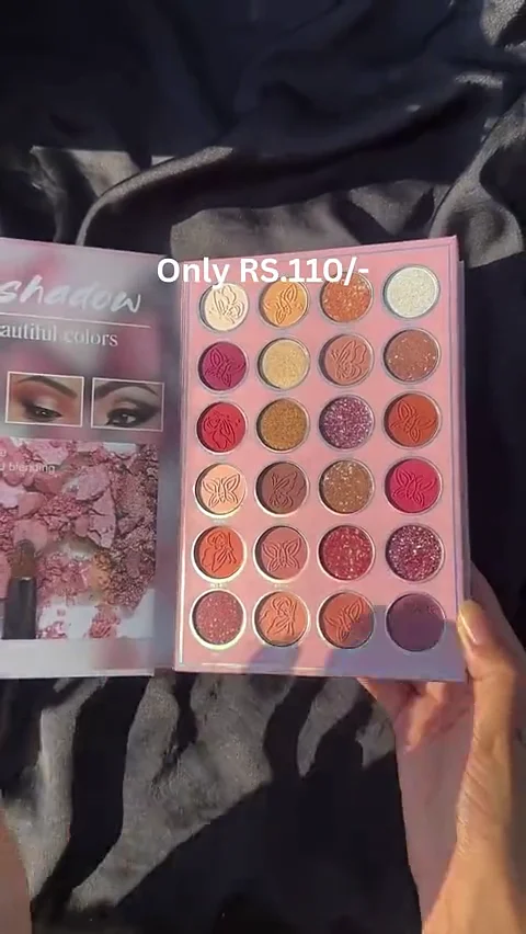 Airi creations 5in1 Makeup Book Palette Kit| Eyeshadow Palette, Blusher Contour All in 1