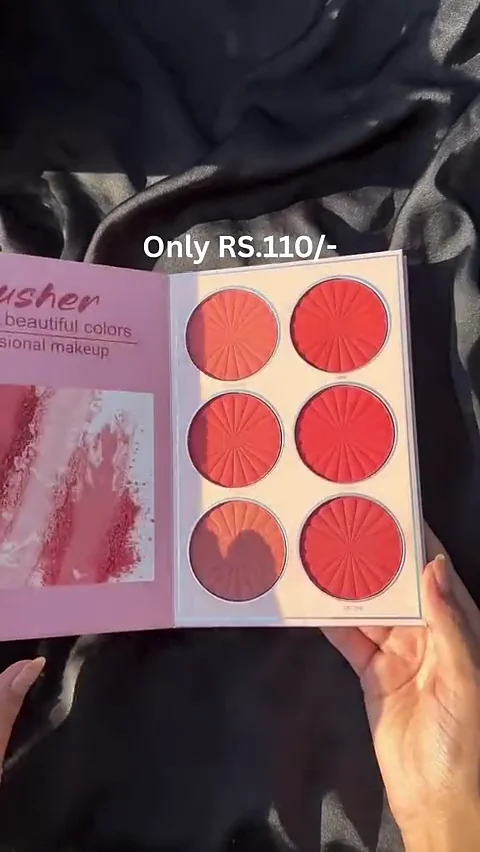Airi creations 5in1 Makeup Book Palette Kit| Eyeshadow Palette, Blusher Contour All in 1 - Image 2